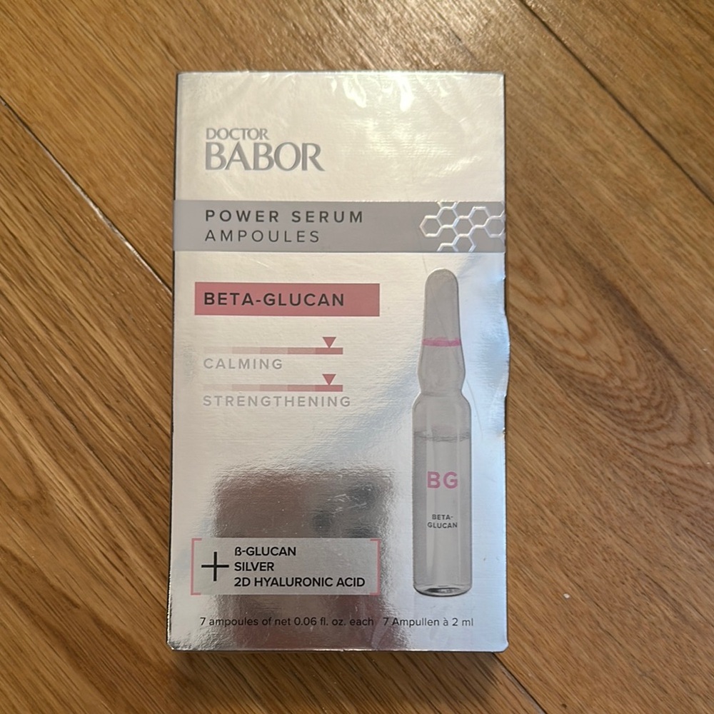 NEW Doctor Babor Power Serum Ampoules - Beta Glucan 7 x 2 ml